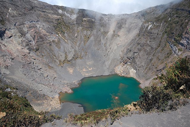 Irazú Volcano - ascend by foot or on a paved road to the National Parkn