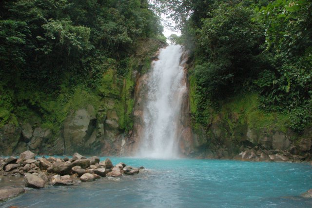 beauiful and clean water of the Celeste River 