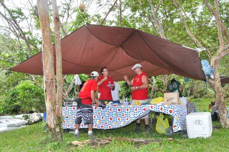 Volare Costa Rica - kitchen at the river