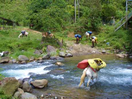 Volare Costa Rica - start of Cabecar Trail