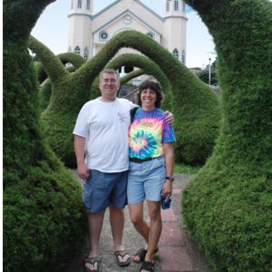 Costa Rica topiary in Zarcero